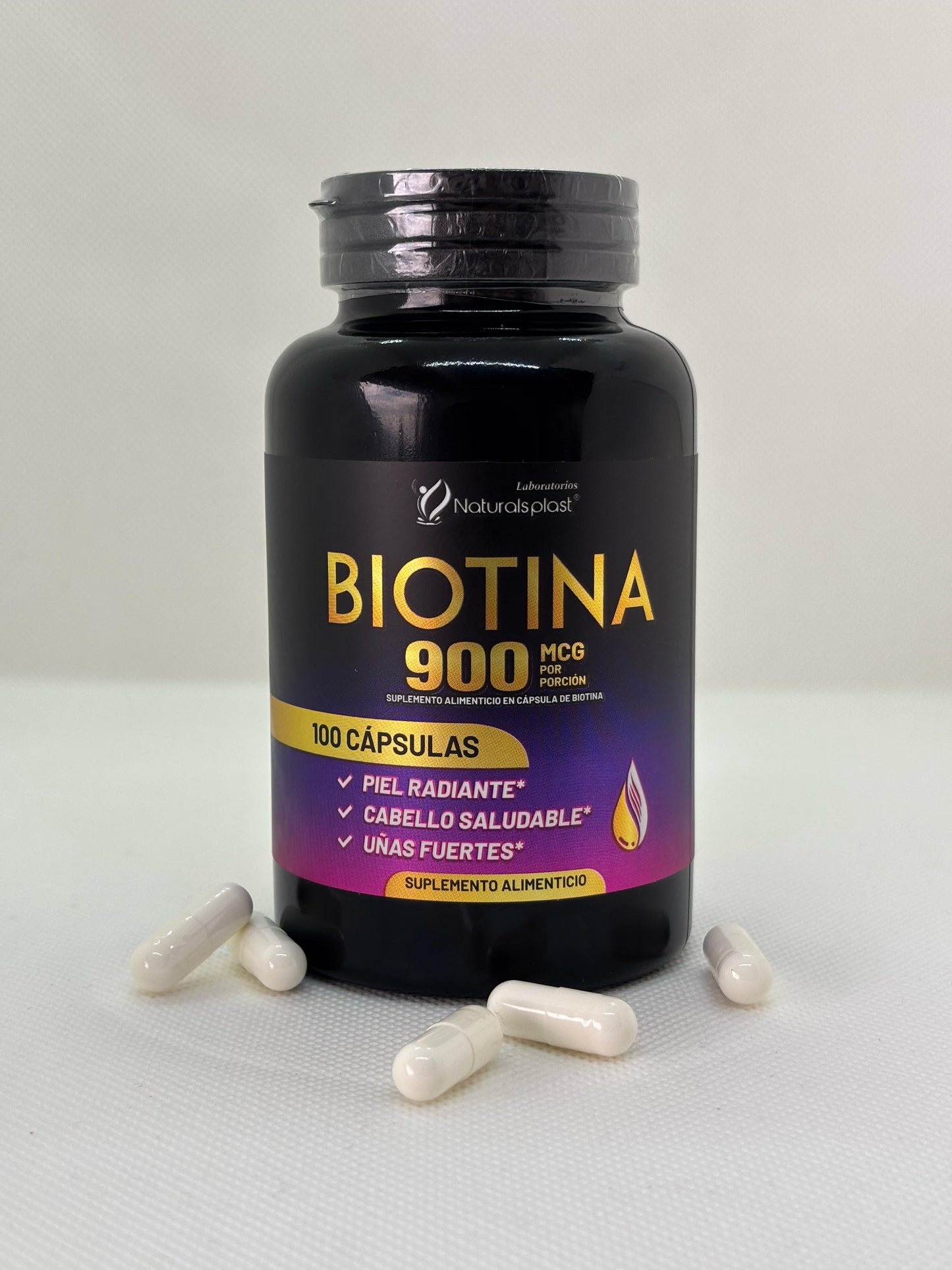 BIOTINA  100CAP / CUIDADO DE LA PIEL