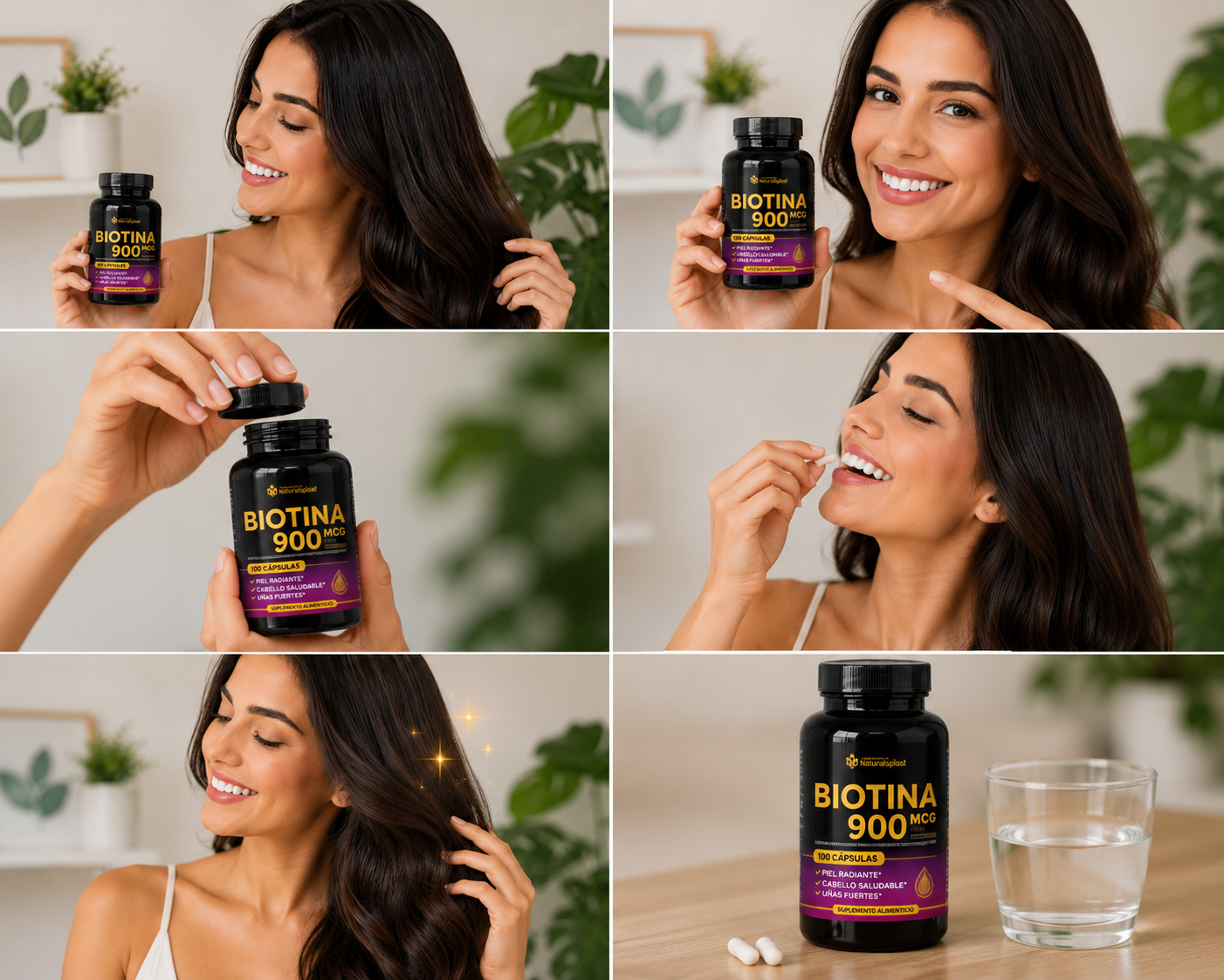 BIOTINA  100CAP / CUIDADO DE LA PIEL