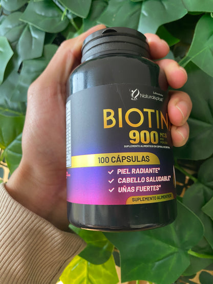 BIOTINA  100CAP / CUIDADO DE LA PIEL