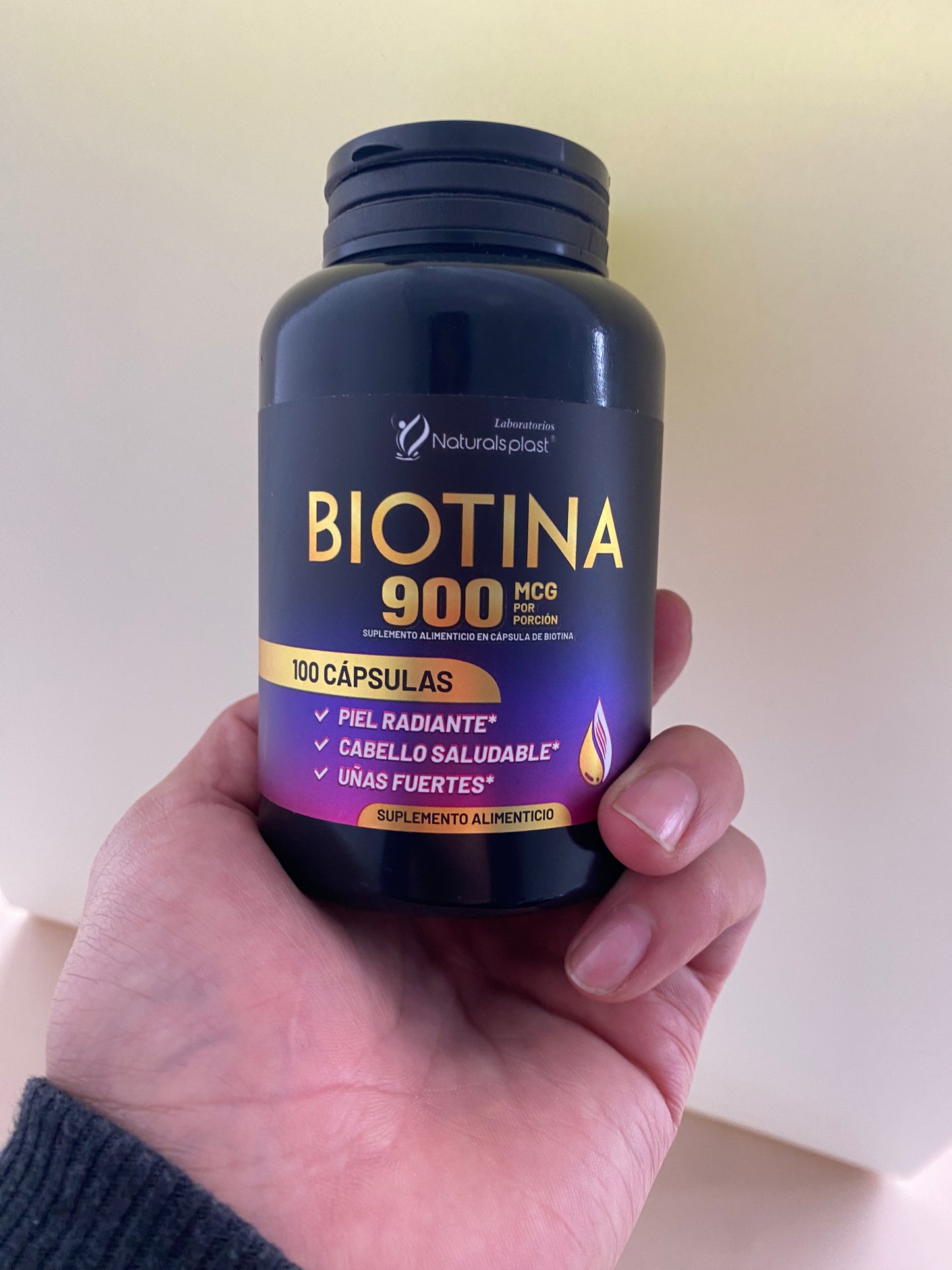 BIOTINA  100CAP / CUIDADO DE LA PIEL