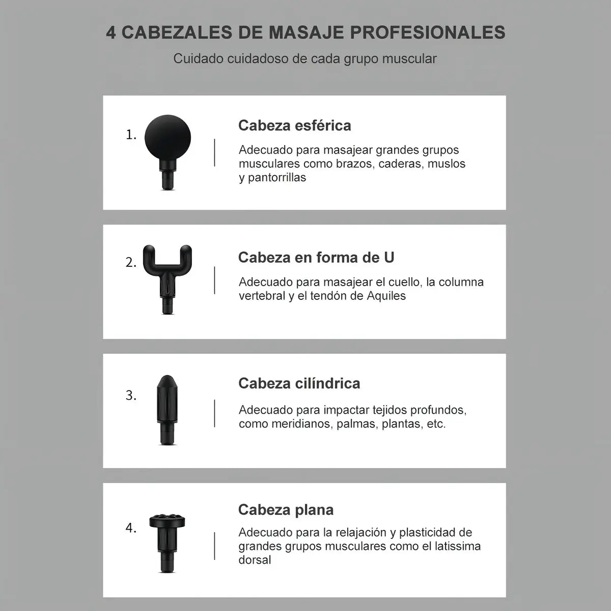 PISTOLA MASAJEADORA MUSCULAR GUN